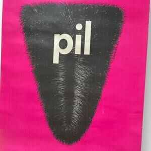 Pil / Public Image Limited That What Is Not 1992 Infamous Cover by Armando Testa